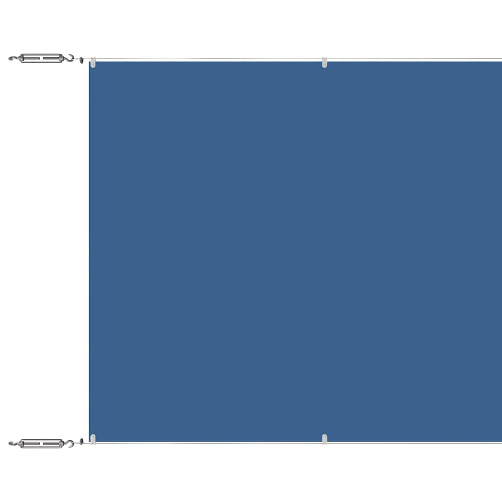 Senkrechtmarkise Blau 100x1200 cm Oxford-Gewebe