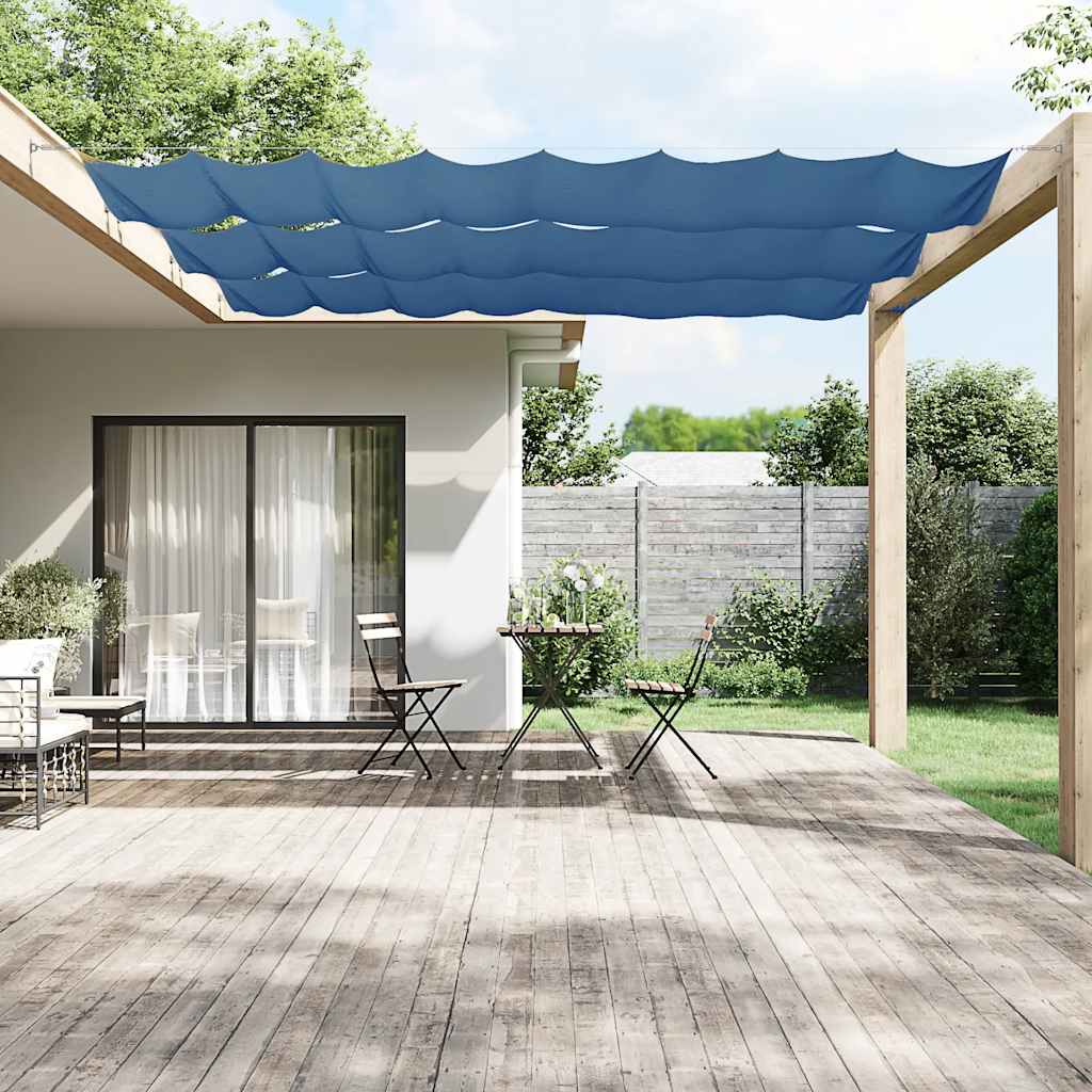 Senkrechtmarkise Blau 140x800 cm Oxford-Gewebe