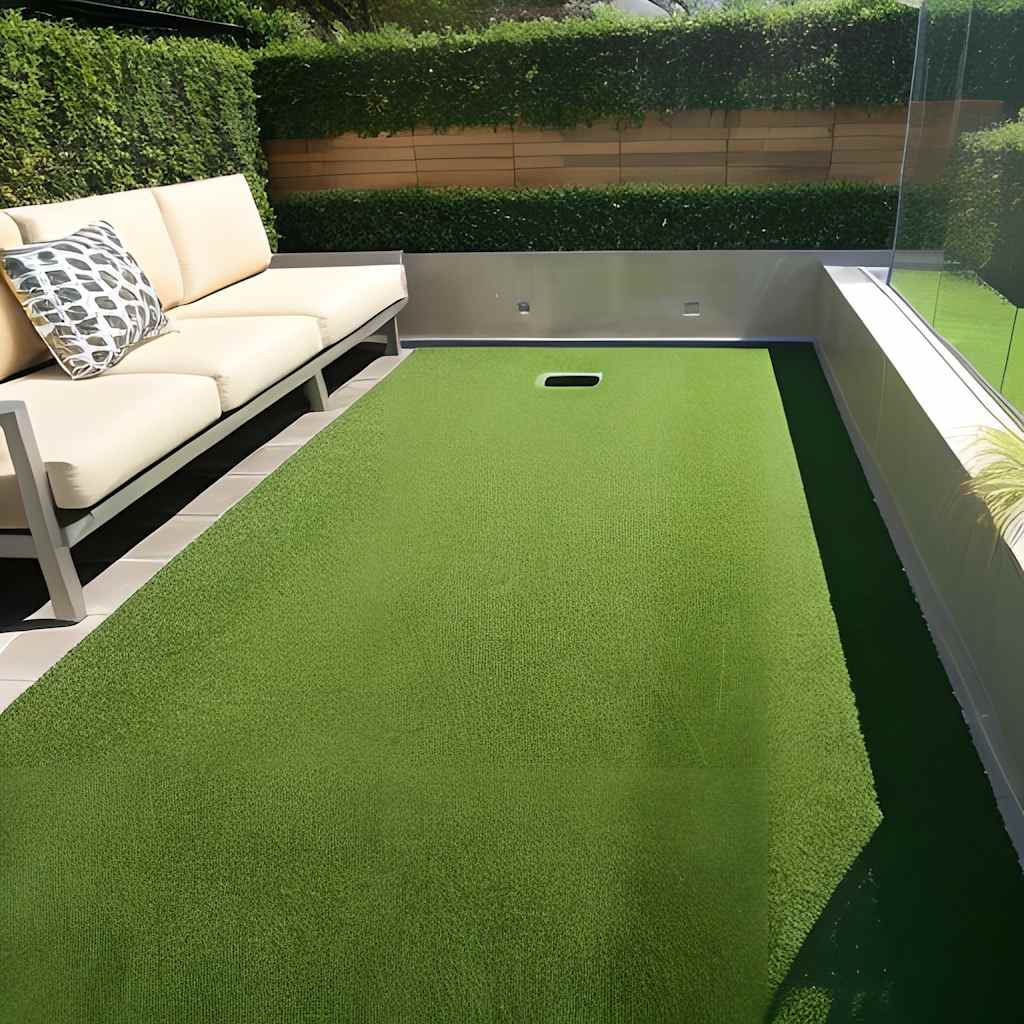 Artificial turf 7/9 mm 0.5x5 m Green