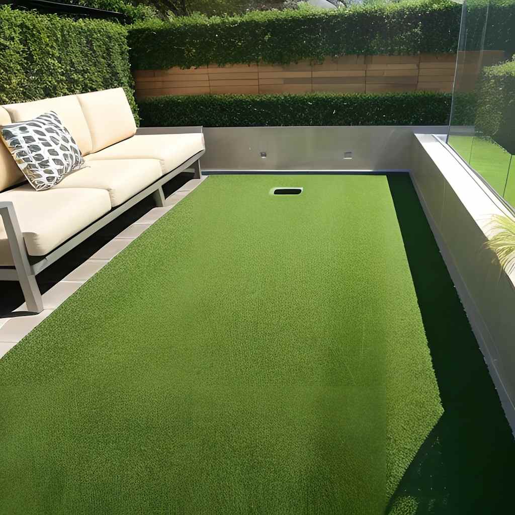 Artificial Turf 7/9 mm 1x8 m Green