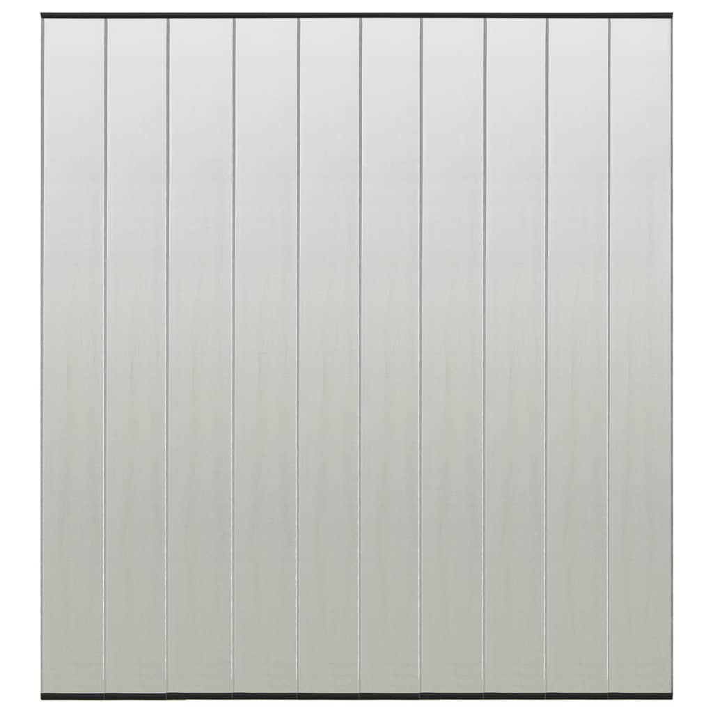 Insect screen for doors 10-piece net curtain black 240x240 cm