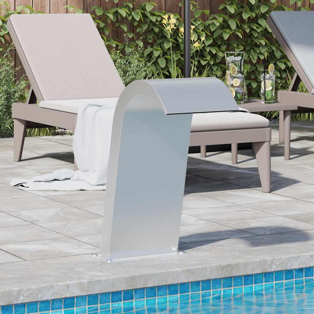 Pool Waterfall 50x30x60 cm Stainless Steel 304