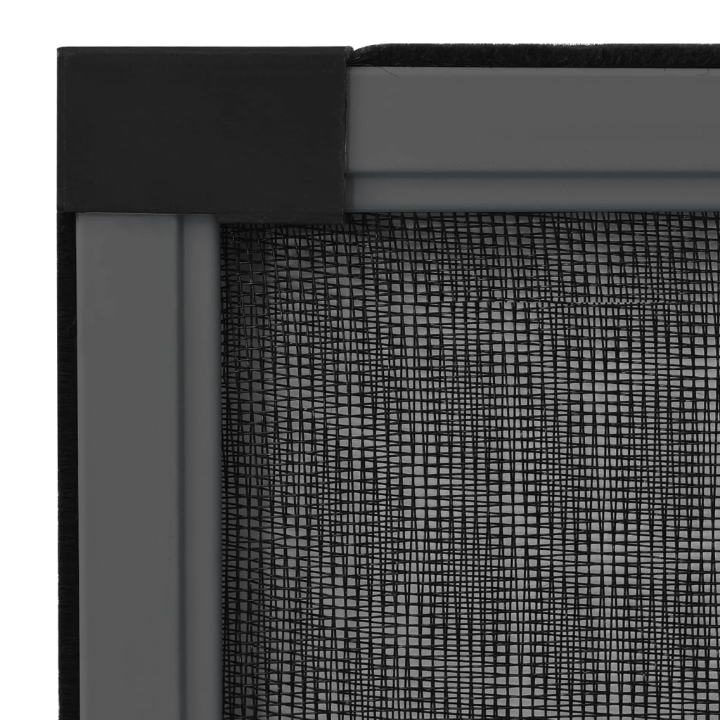 Extendable Insect Screen for Windows Anthracite (75-143)x50cm