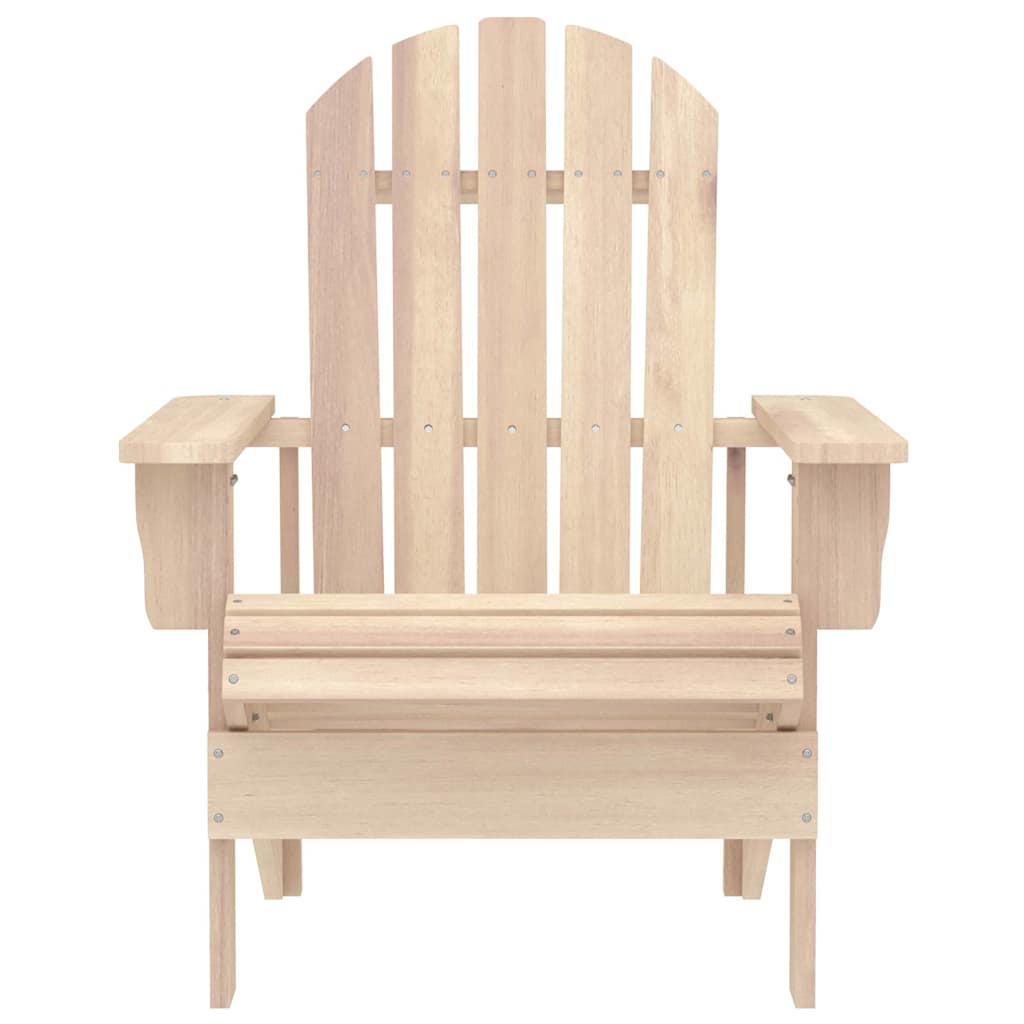 Adirondack-Gartenstuhl mit Tisch Massivholz Tanne