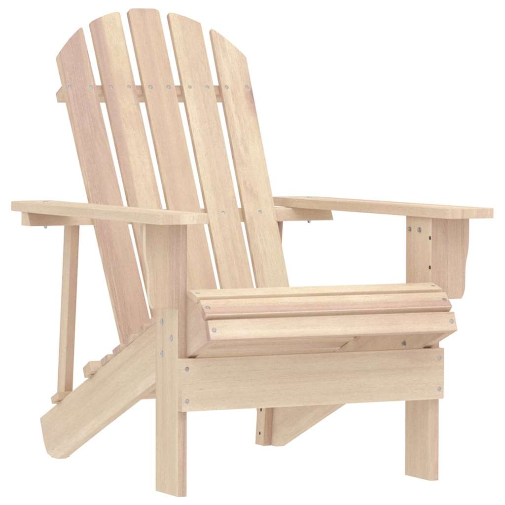 Adirondack-Gartenstuhl mit Tisch Massivholz Tanne