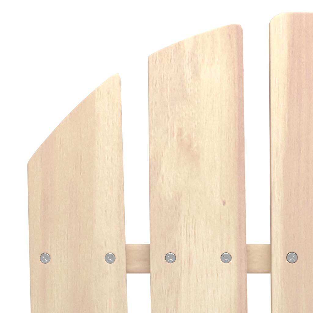 Adirondack-Gartenstuhl mit Tisch Massivholz Tanne