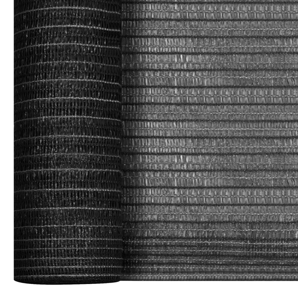 Zaunblende Anthrazit 3,6x10 m HDPE 195 g/m²