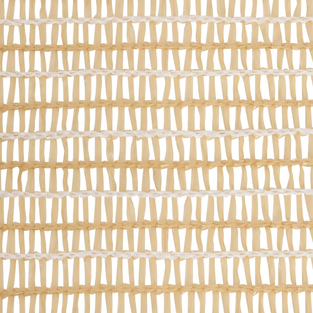 Zaunblende Beige 3,6x10 m HDPE 150 g/m²