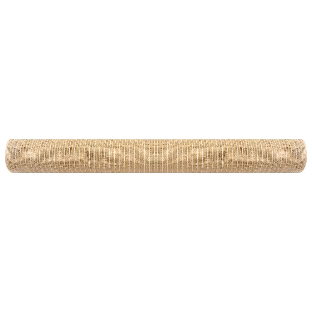 Zaunblende Beige 1,2x10 m HDPE 195 g/m²