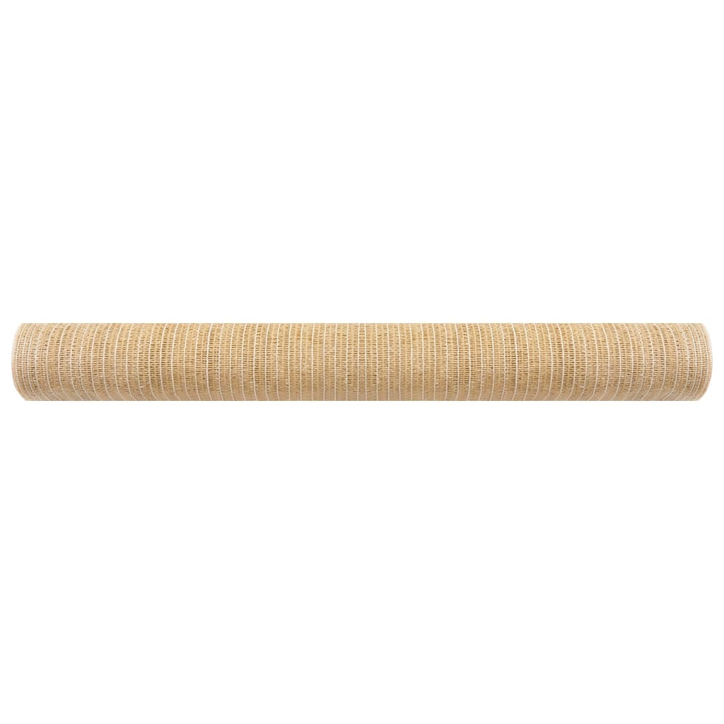 Zaunblende Beige 1,2x50 m HDPE 195 g/m²