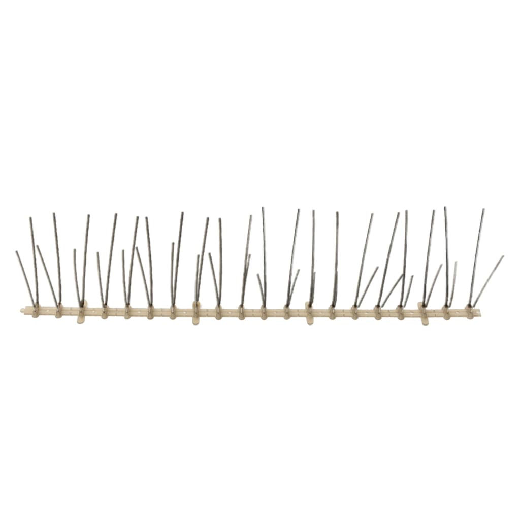 20-tlg. Vogelabwehr-Spikes-Set 10 m Kunststoff 4-reihig