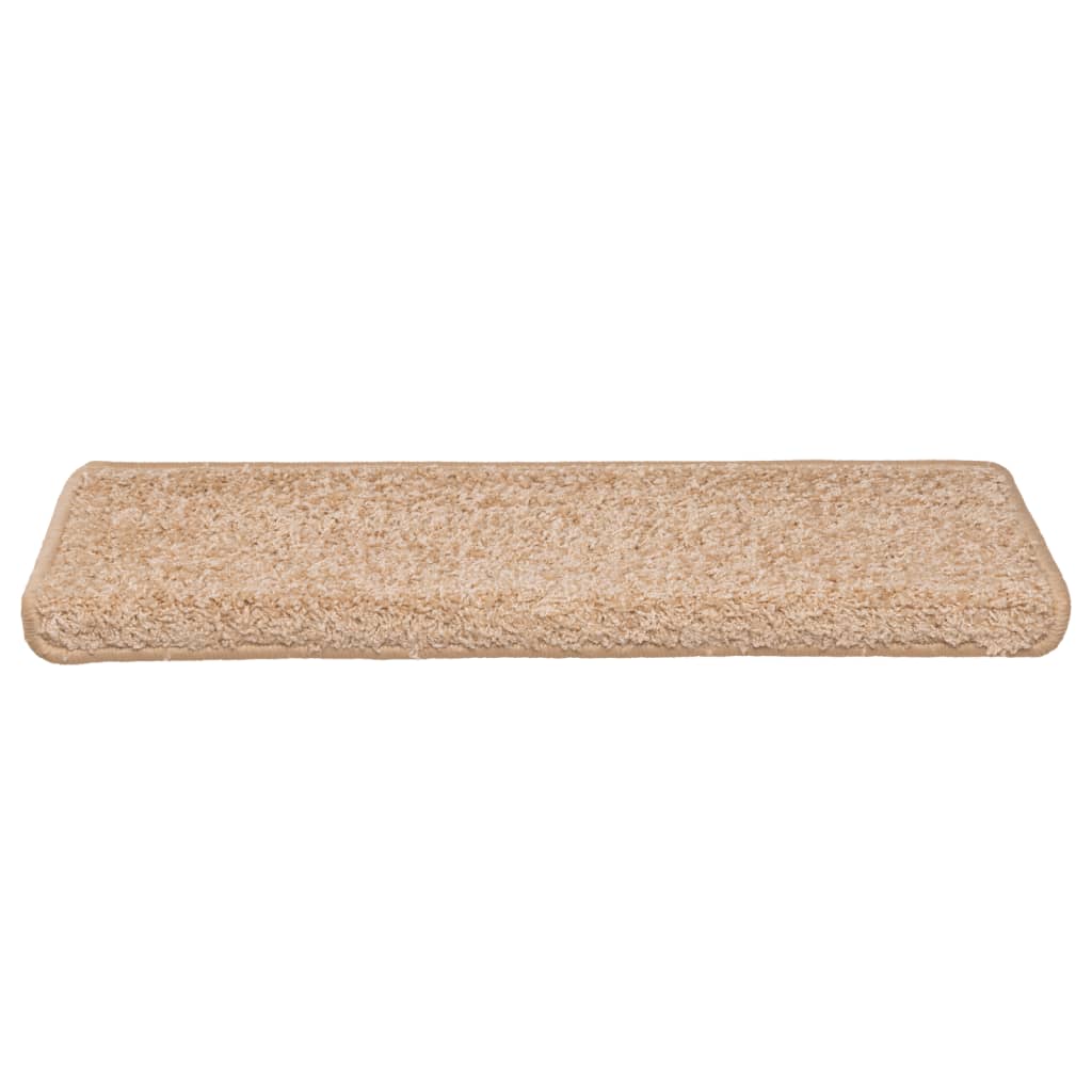 Stufenmatten 15 Stk. 65x21x4 cm Gold Rechteckiger Rand