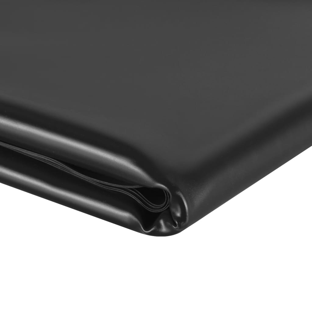 Pond Liner Black 2x4 m PVC 0.5 mm