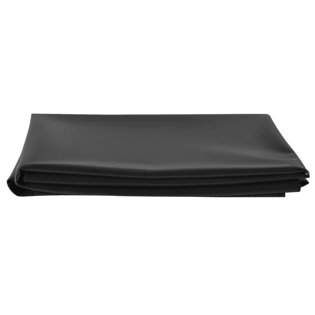 Bâche de bassin noire 2x6 m PVC 0,5 mm