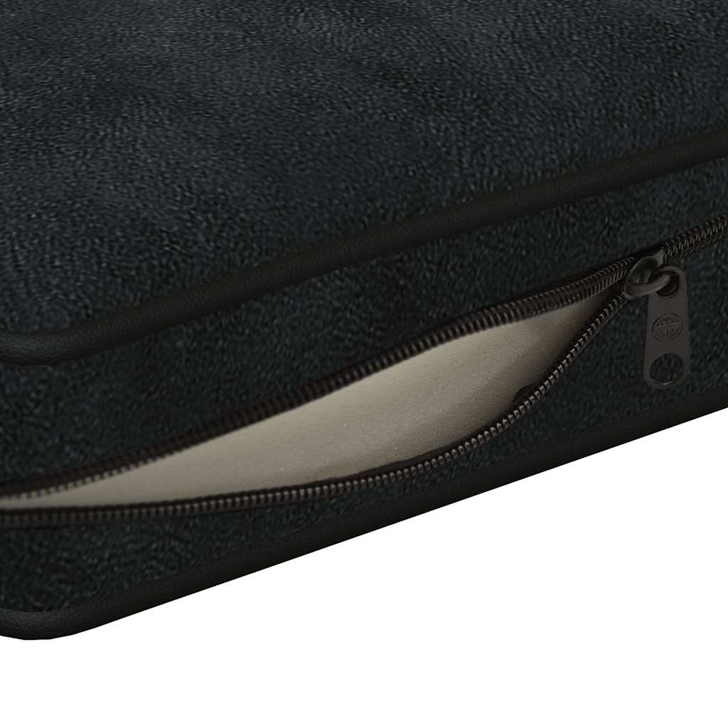 Hundesofa Schwarz 72x45x30 cm Plüsch