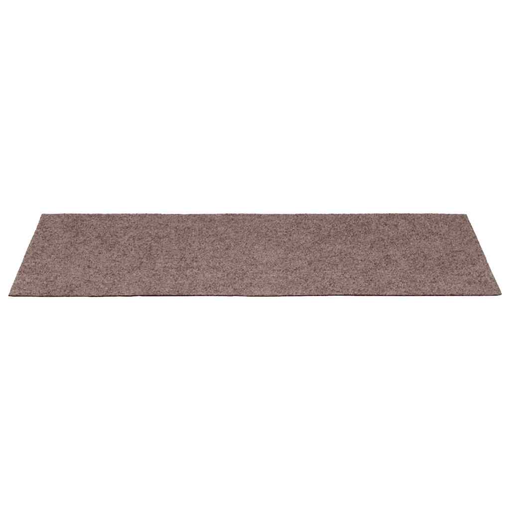 Stufenmatten Selbstklebend 5 Stk. 65x21x4 cm Creme Rechteckiger Rand