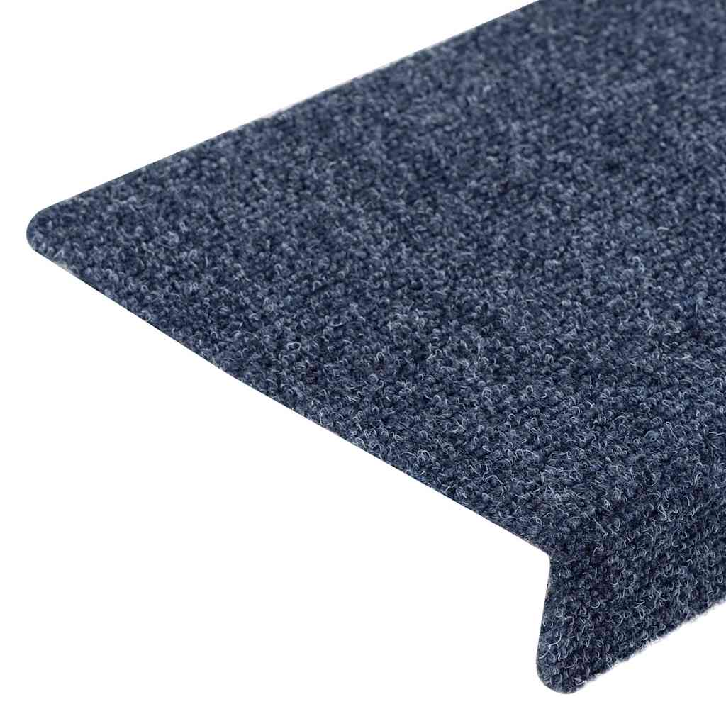 Tapis de marche auto-adhésifs 5 pcs 65x21x4 cm Anthracite Bord rectangulaire