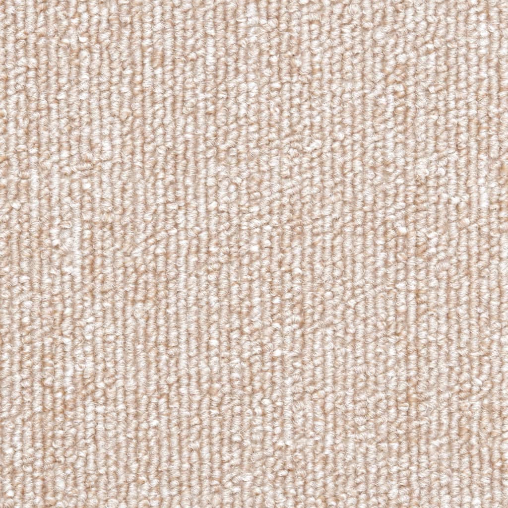 Tapis de marches d'escalier 10 p. 56x17x3 cm Taupe Semi-circulaire