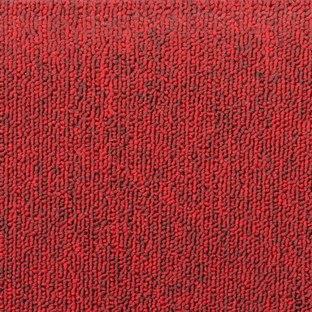 Stufenmatten 10 Stk. 65x24x4 cm Rot Halbrund Groß