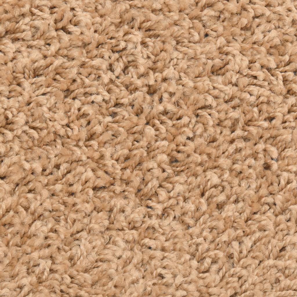 Tapis de marchettes 10 pcs 56x17x3 cm Beige Semi-circulaire