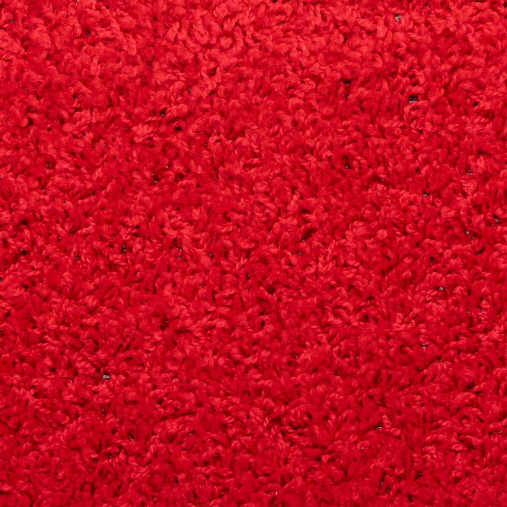 Marches d'escalier 10 pcs. 65x21x4 cm Rouge Bordure rectangulaire