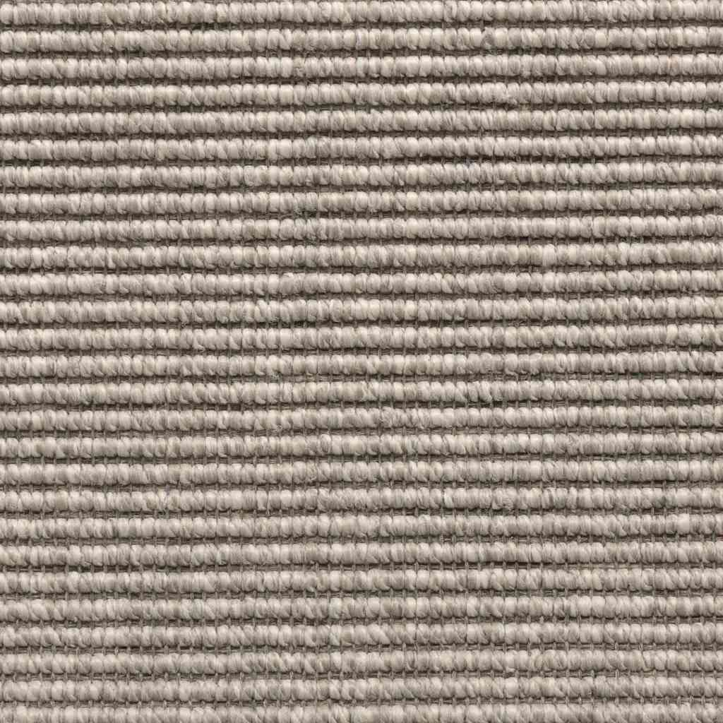 Tapis de marches 15 pces 65x21x4 cm Argent Bord rectangulaire