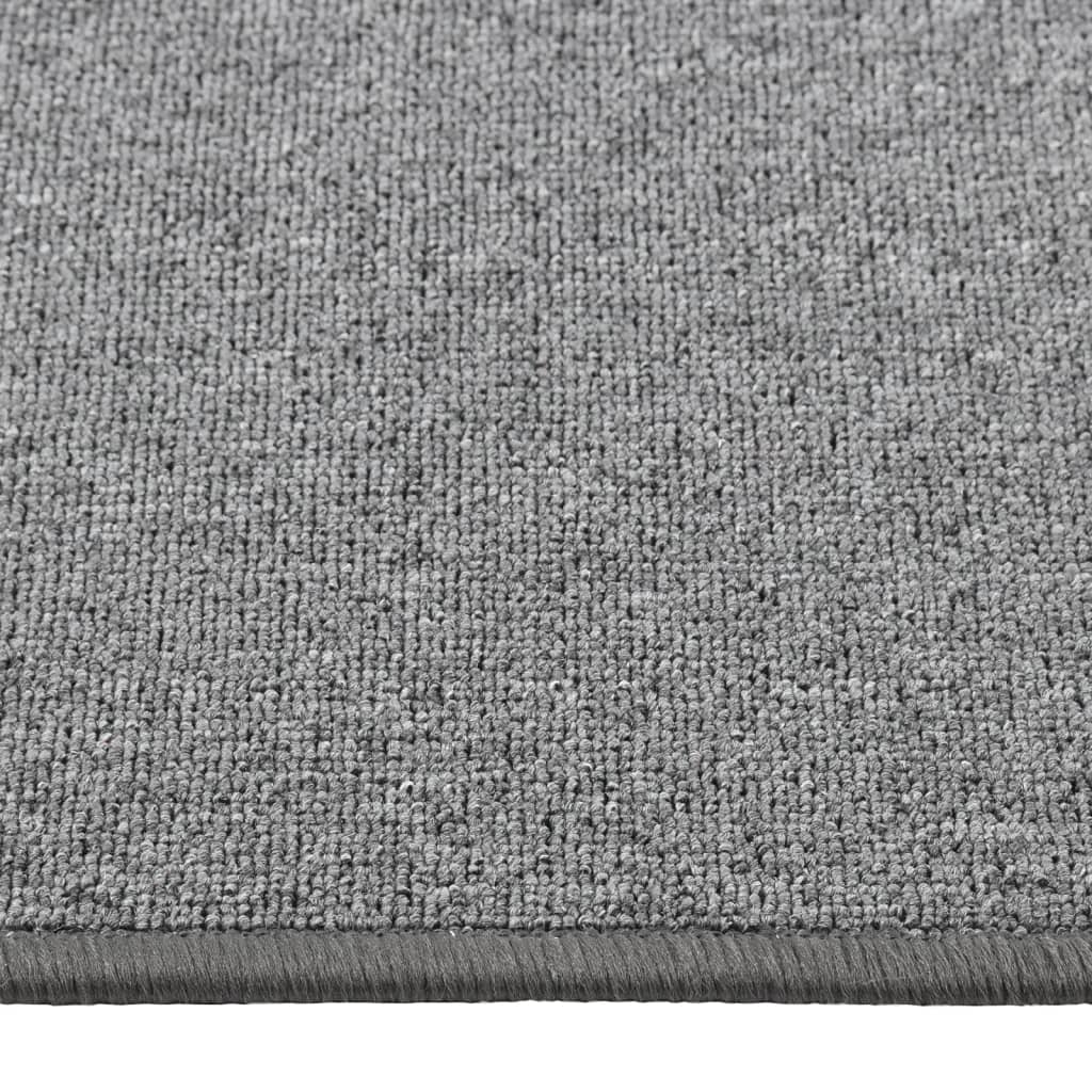 Runner Rug Dark Grey 80x200 cm