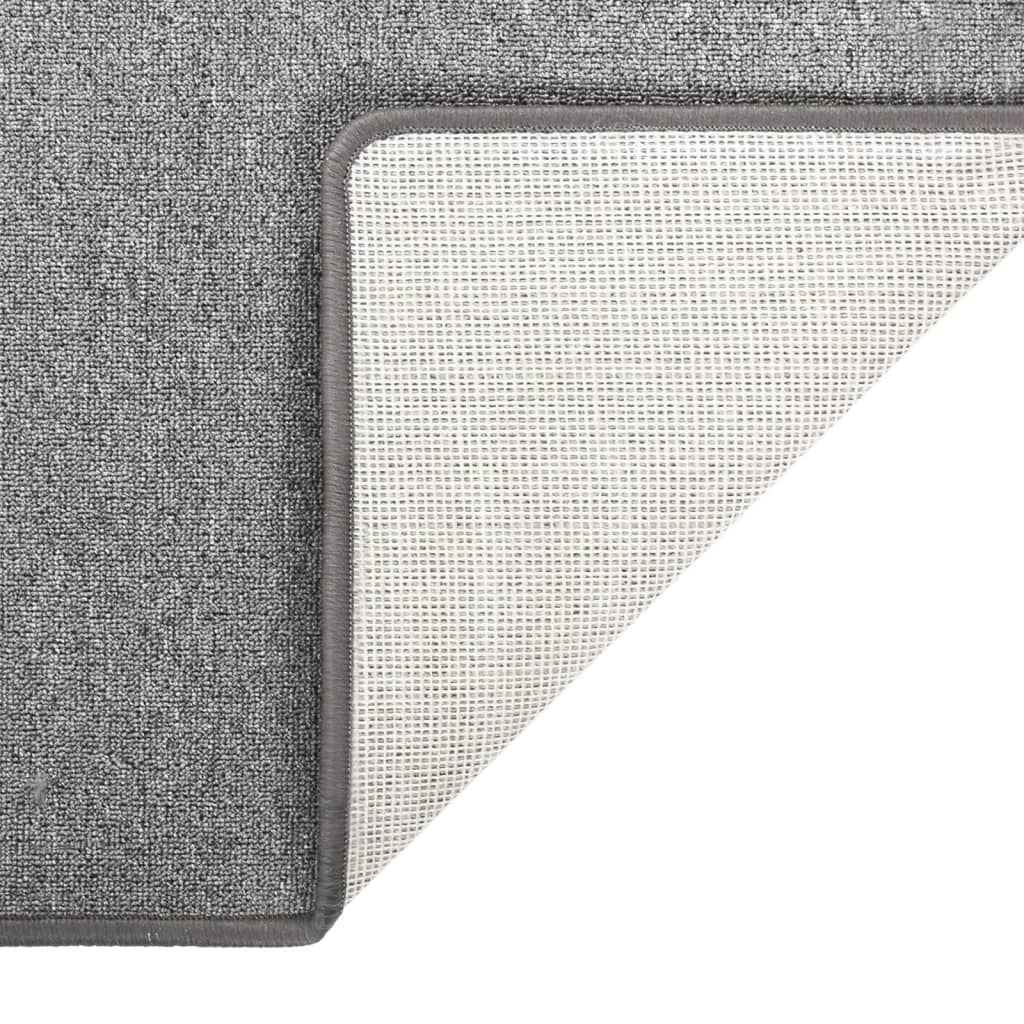 Runner Rug Dark Grey 80x200 cm