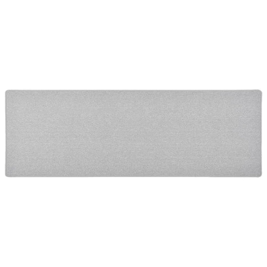 Runner Rug Light Grey 50x150 cm