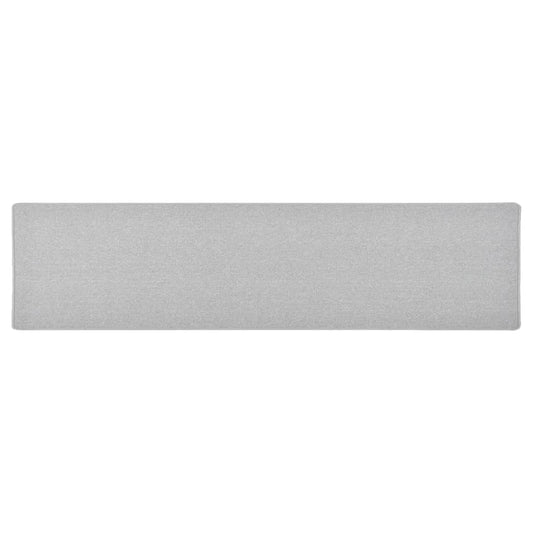 Light Grey Runner Rug 50x200 cm