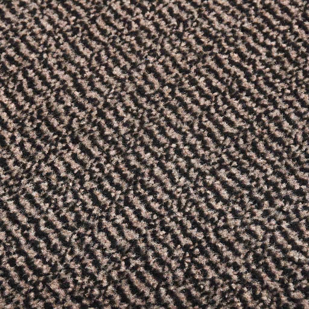 Tufted doormat 80x120 cm Dark Brown