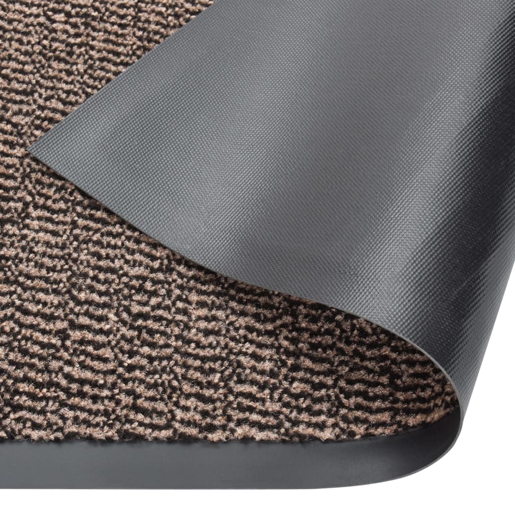 Tufted Doormat 120x180 cm Dark Brown