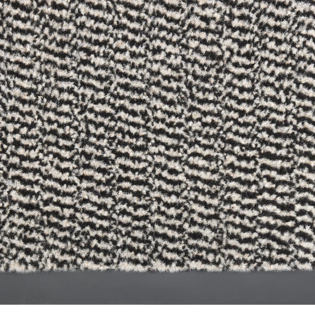 Tufted Doormat 40x60 cm Light Brown