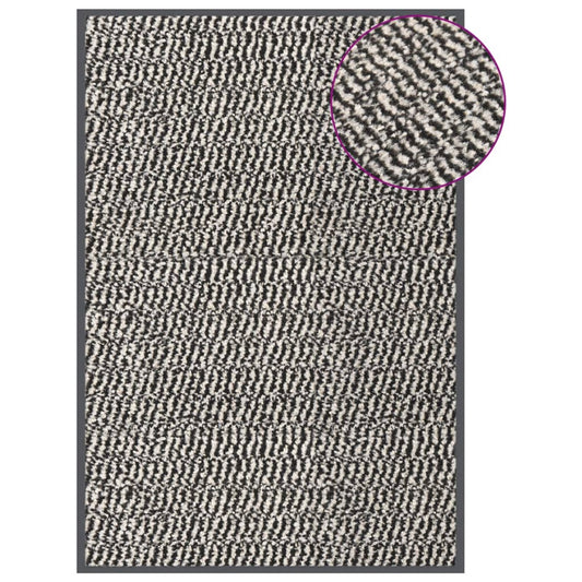 Paillasson tufté 60x90 cm Marron clair