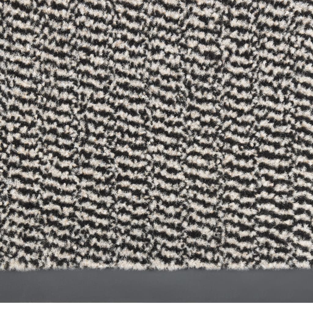Paillasson tufté 60x150 cm Marron clair