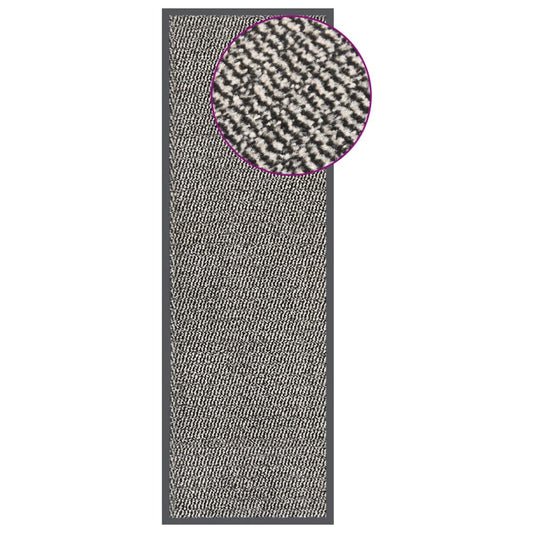 Paillasson tufté 60x180 cm Marron clair