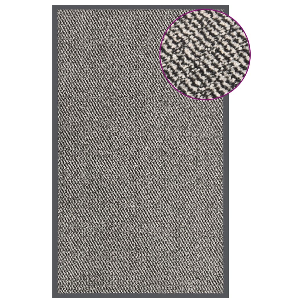 Tufted Doormat Light Brown 90x150 cm