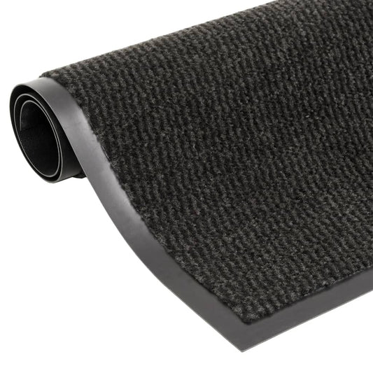 Tufted Doormat 60x180 cm Black