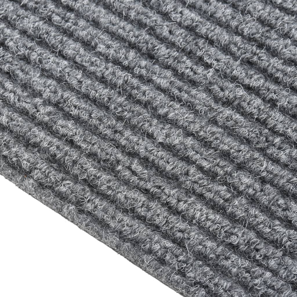 Tapis anti-salissures gris 100x350 cm