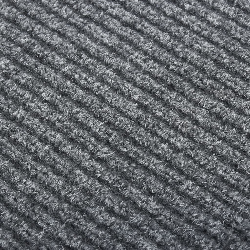 Tapis anti-salissures gris 100x350 cm
