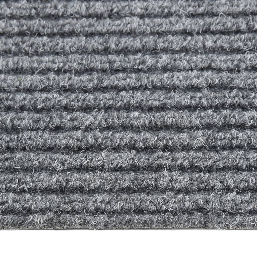 Tapis anti-salissures gris 100x350 cm
