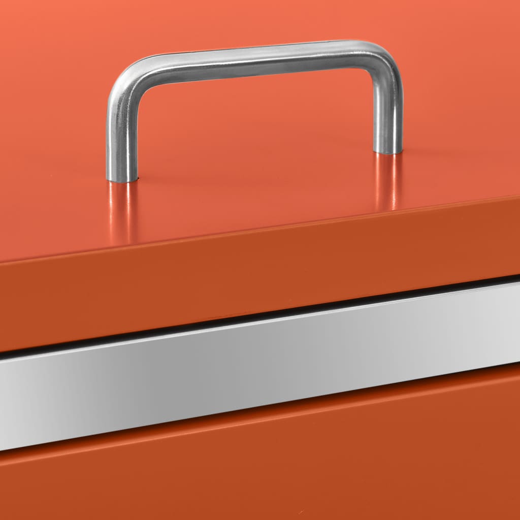 Waste Bin Enclosure for 2 Bins 138x77.5x112.5 cm Stainless Steel