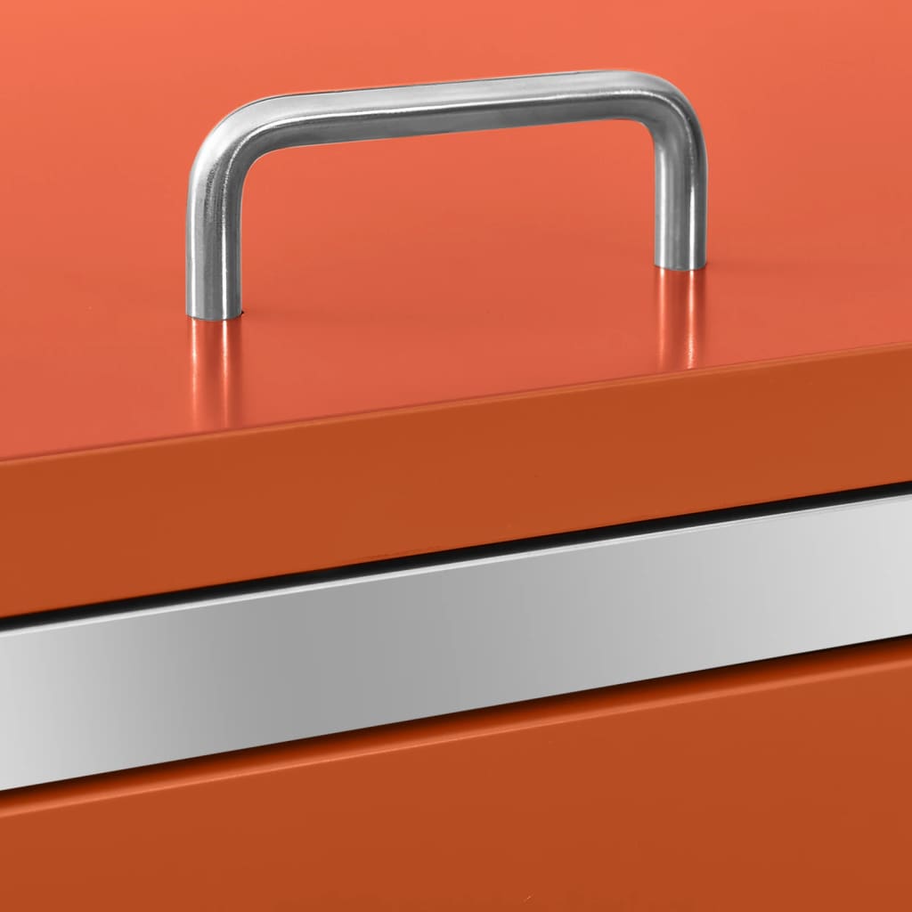 Abri-poubelle pour 4 poubelles 276,5x77,5x112,5 cm Inox
