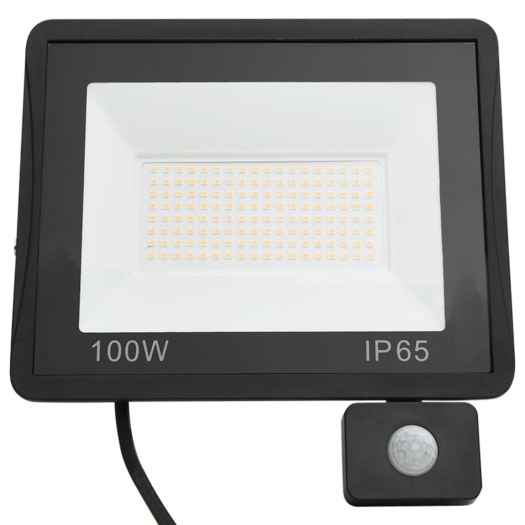 LED-Fluter mit Sensor 100 W Kaltweiß