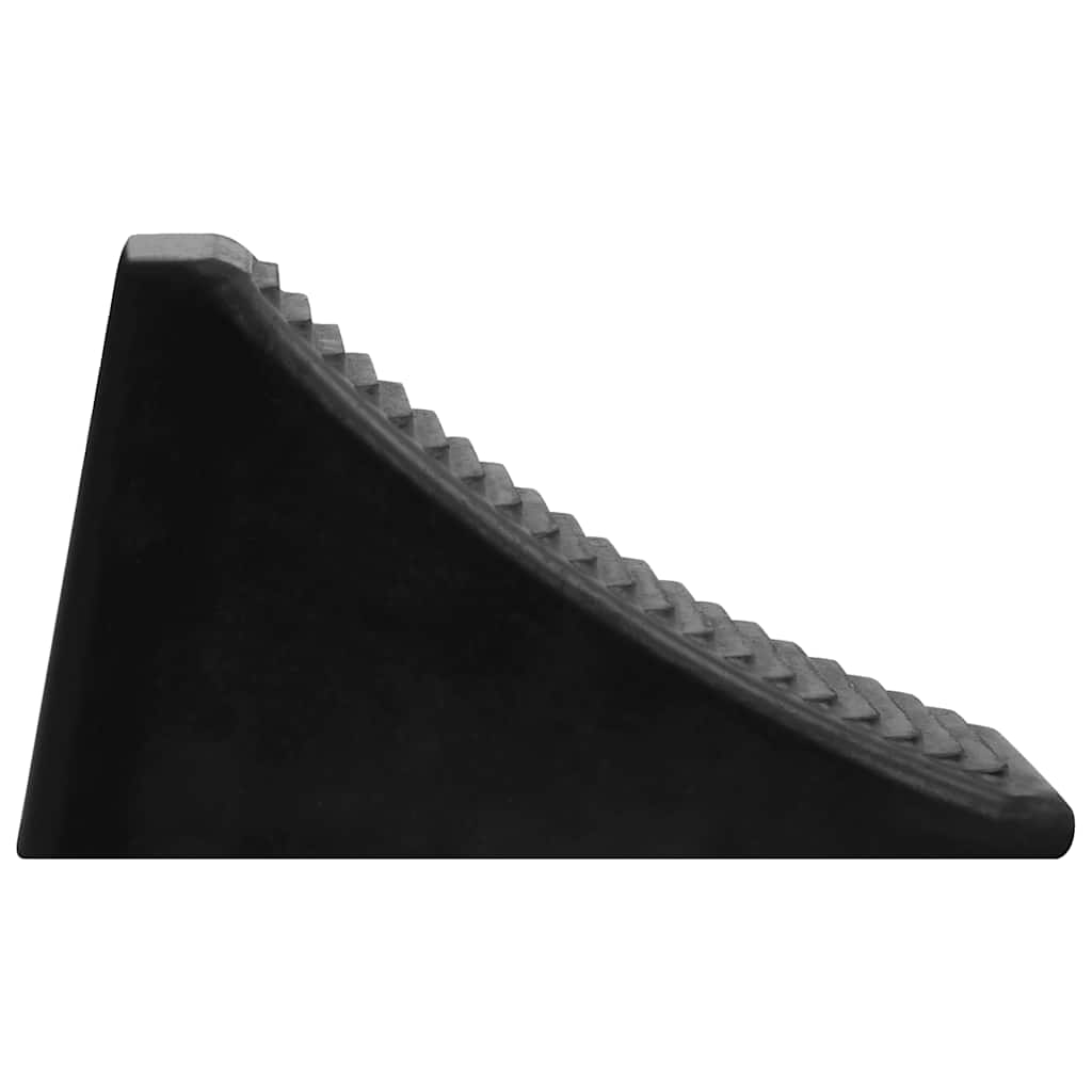 Wheel Chocks 4 pcs. 16x9x9 cm Rubber