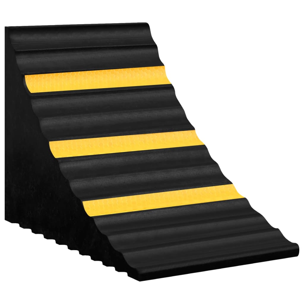 Wheel Chocks 2 pcs. 29x16x19 cm Rubber
