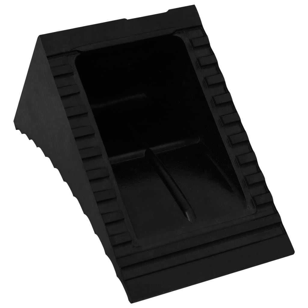 Wheel Chocks 2 pcs. 29x16x19 cm Rubber