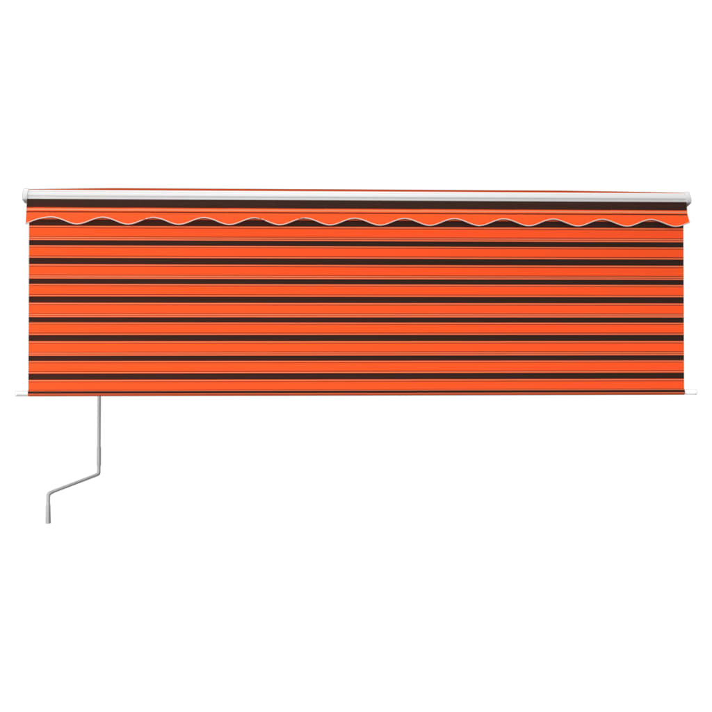 Markise Automatisch mit Rollo LED Windsensor 4,5x3m