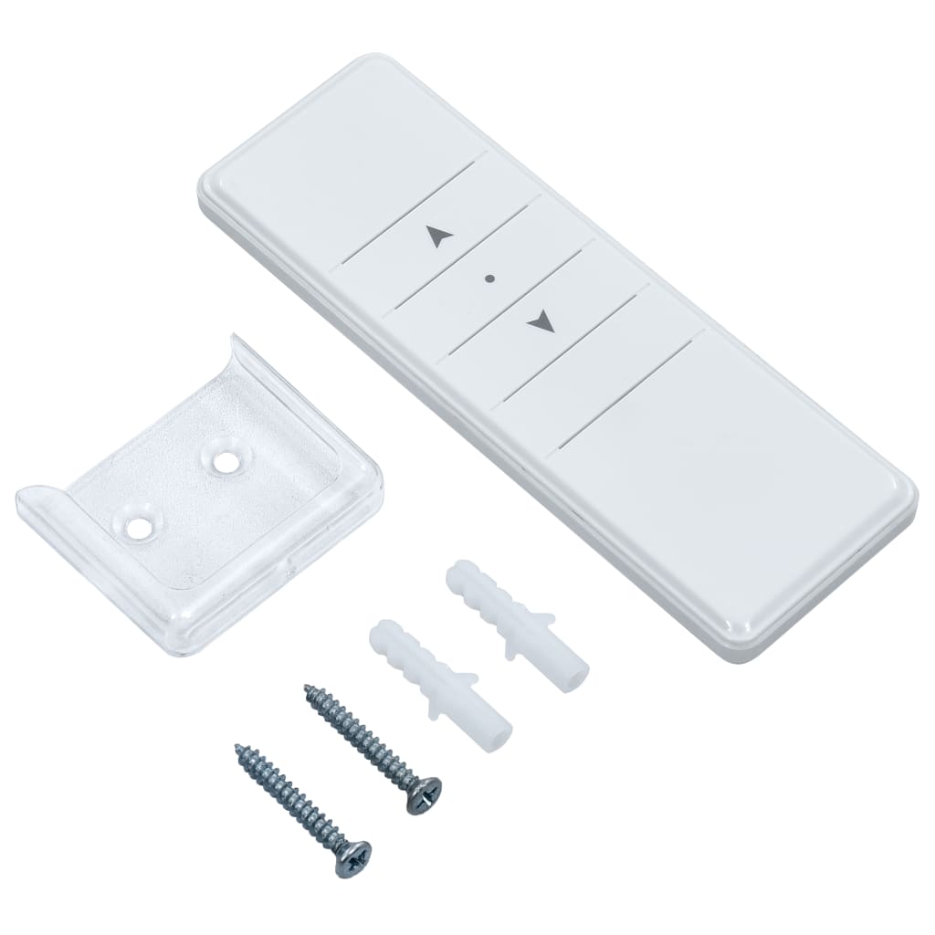 Markise Automatisch mit Rollo LED Windsensor 5x3m Blau & Weiß