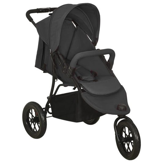 Pram Anthracite Steel